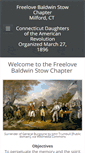 Mobile Screenshot of freelovebaldwinstowdar.org